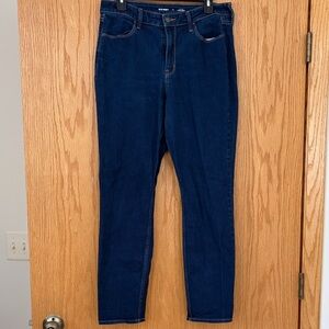 Old Navy High Rise Straight Blue Jeans